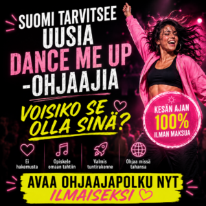 Dance Me Up Ohjaajakoulutus | ONLINE
